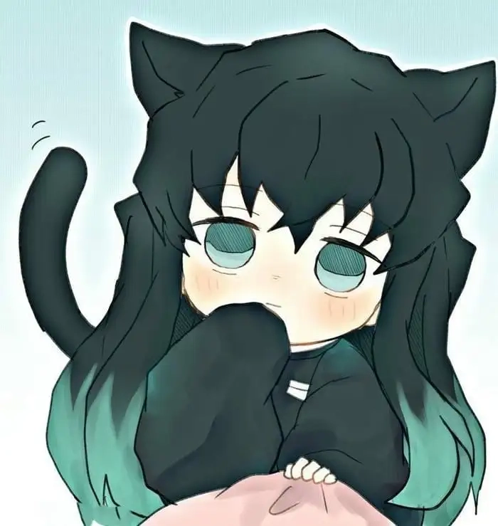 Vẽ Muichirou cute với đường nét mềm mại uyển chuyển