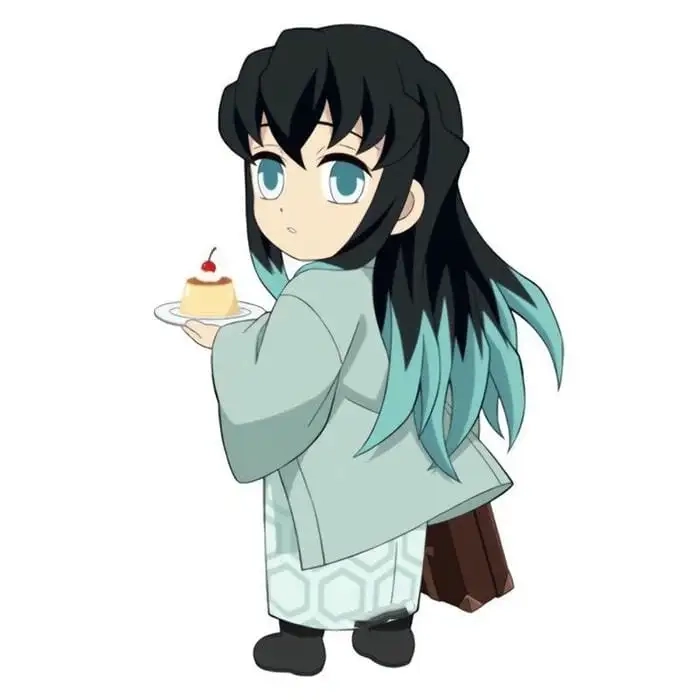 Avatar Muichirou chibi đẹp tinh tế từng chi tiết