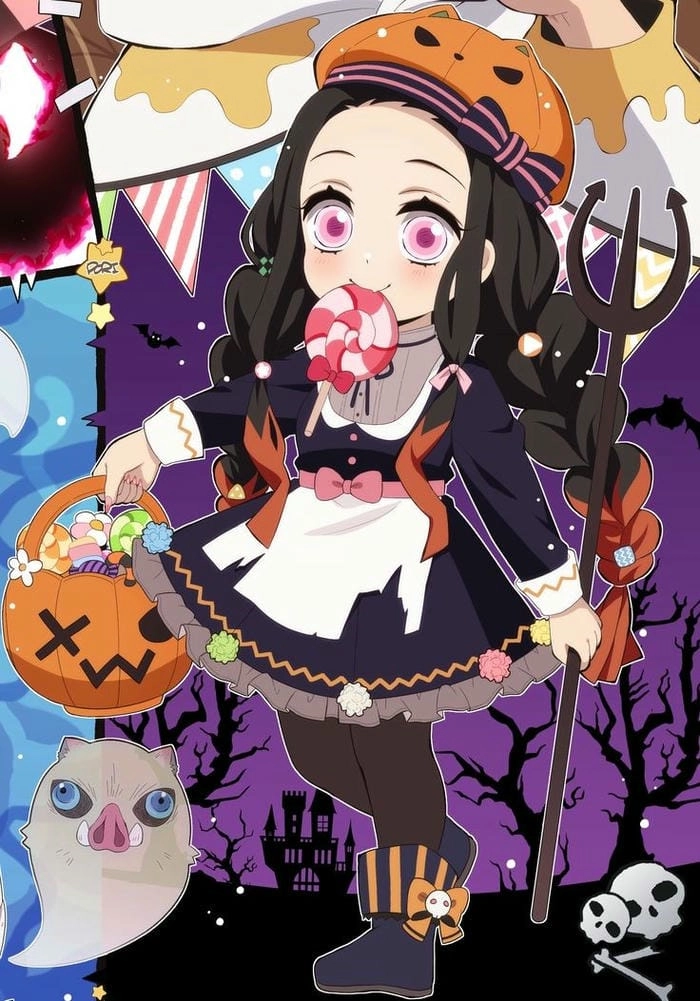Cách vẽ Nezuko chibi đơn giản mà đẹp mắt
