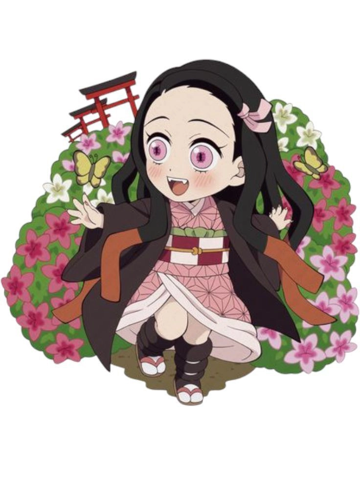 Cute kawaii Nezuko chibi đáng yêu vô cùng