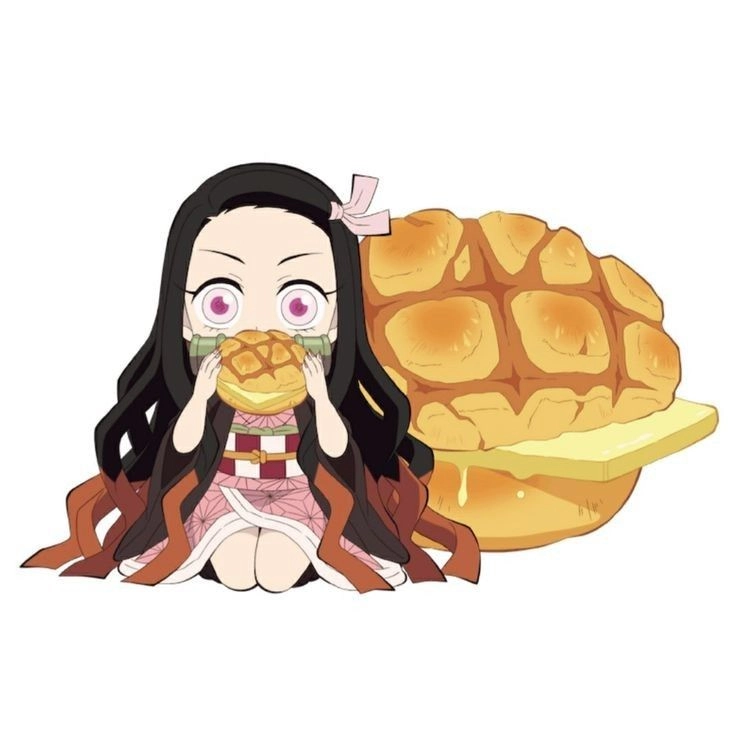 Nezuko chibi anime đáng yêu, sinh động