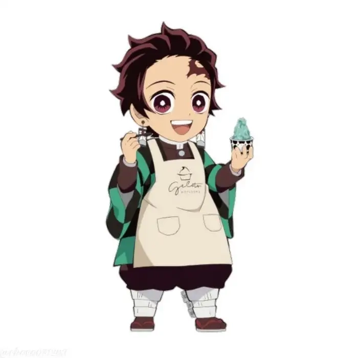 Tanjiro chibi dễ vẽ phù hợp cho thiếu nhi
