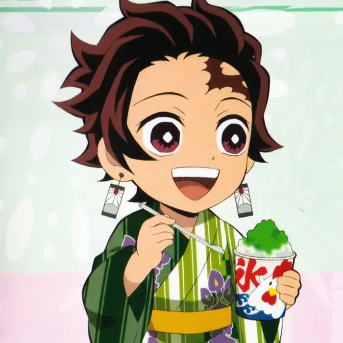 Tanjiro chibi drawing easy phù hợp cho trẻ nhỏ