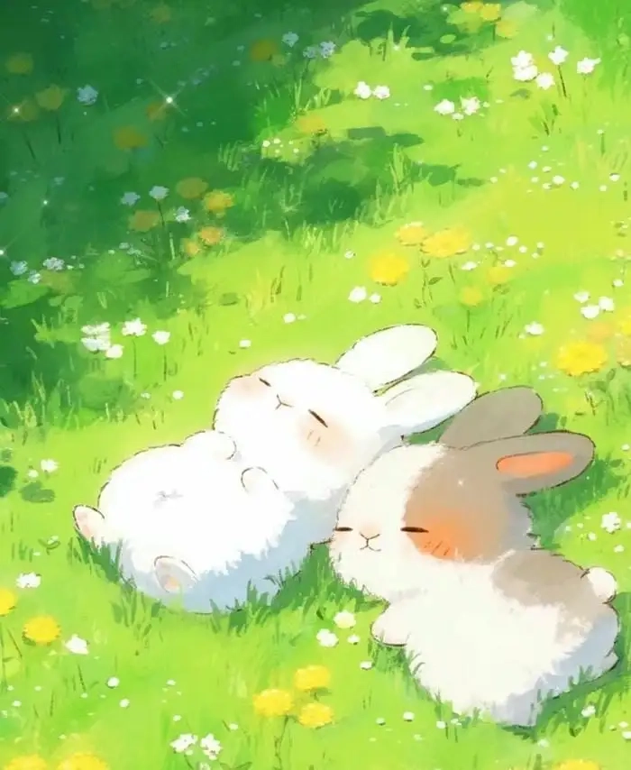 Vẽ thỏ cute chibi đơn giản mà đáng yêu
