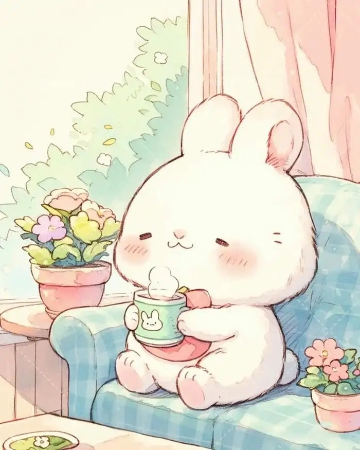 Con thỏ cute phô mai que ngộ nghĩnh