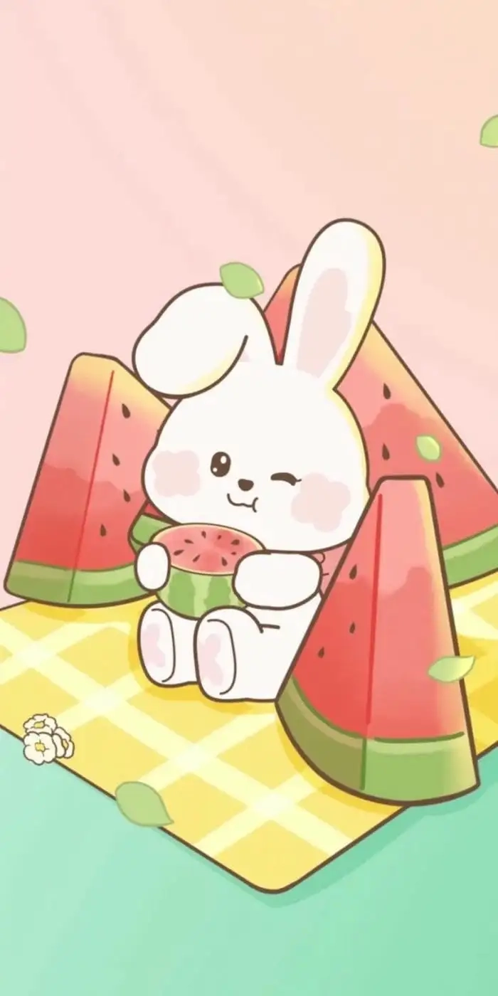 Hình thỏ cute dễ thương dùng làm ảnh nền