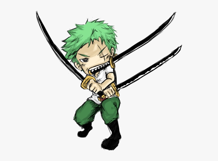Zoro chibi wallpaper hd 4k sắc nét
