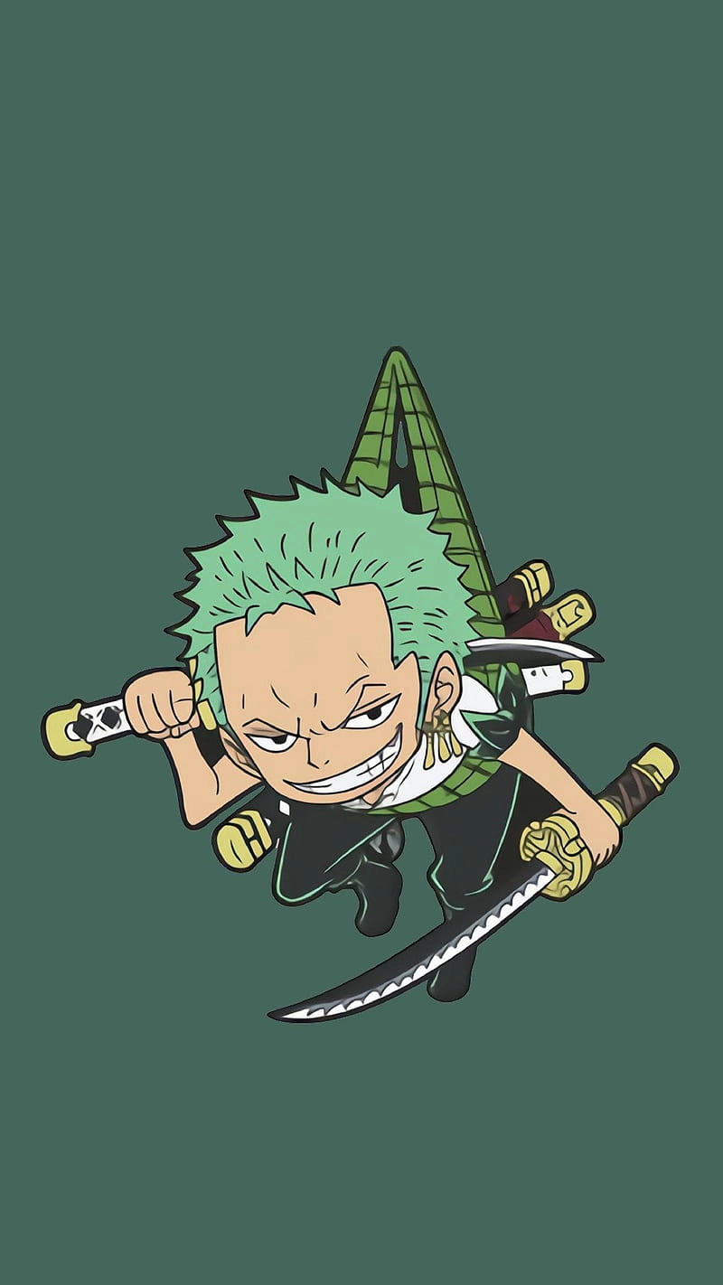 Cách vẽ Zoro chibi dễ như ăn bánh