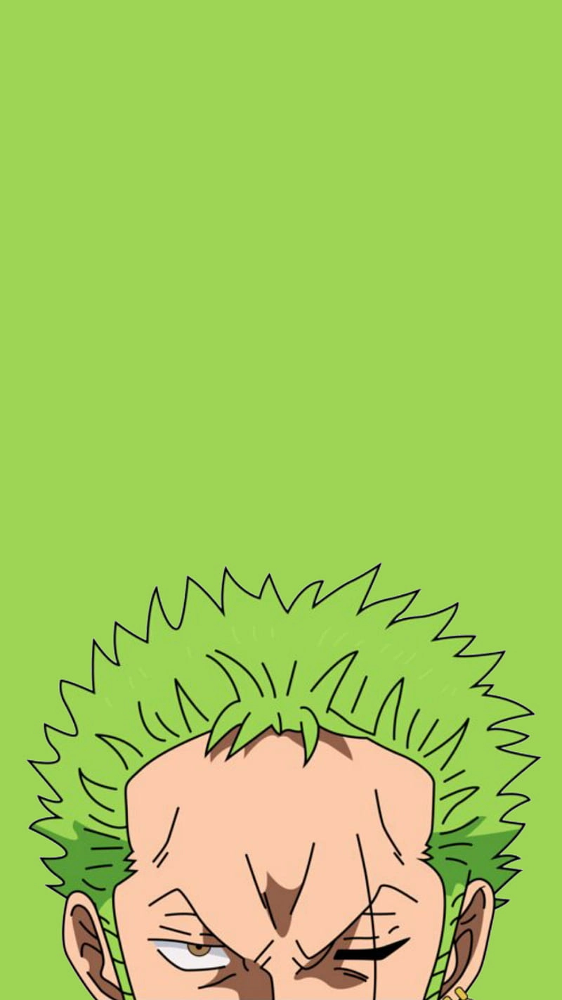 Hình nền Zoro chibi phong cách chiến đấu