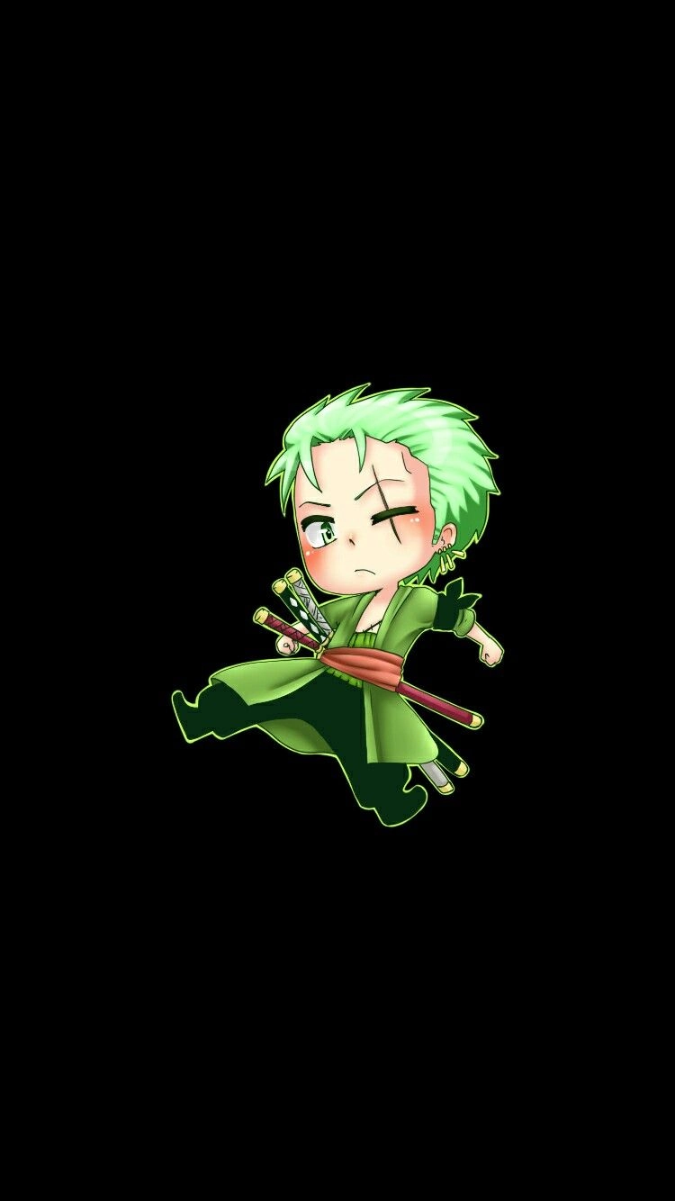 Zoro Luffy chibi ngầu cặp đôi chiến thần