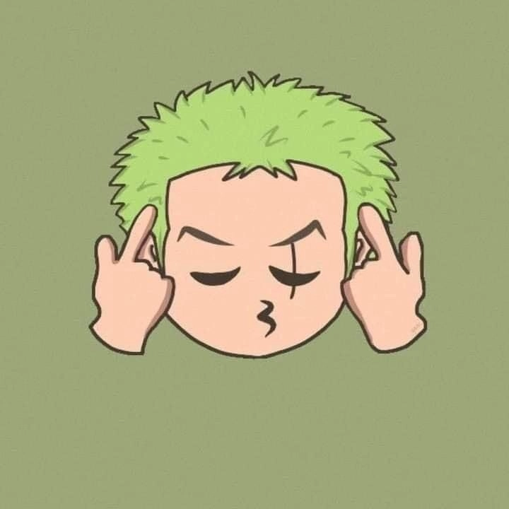 Zoro chibi pfp ảnh đại diện đỉnh cao