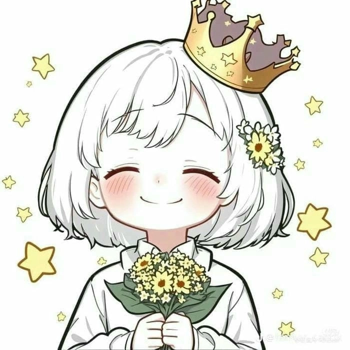 Hình ảnh chibi nữ mang nét đáng yêu dịu nhẹ