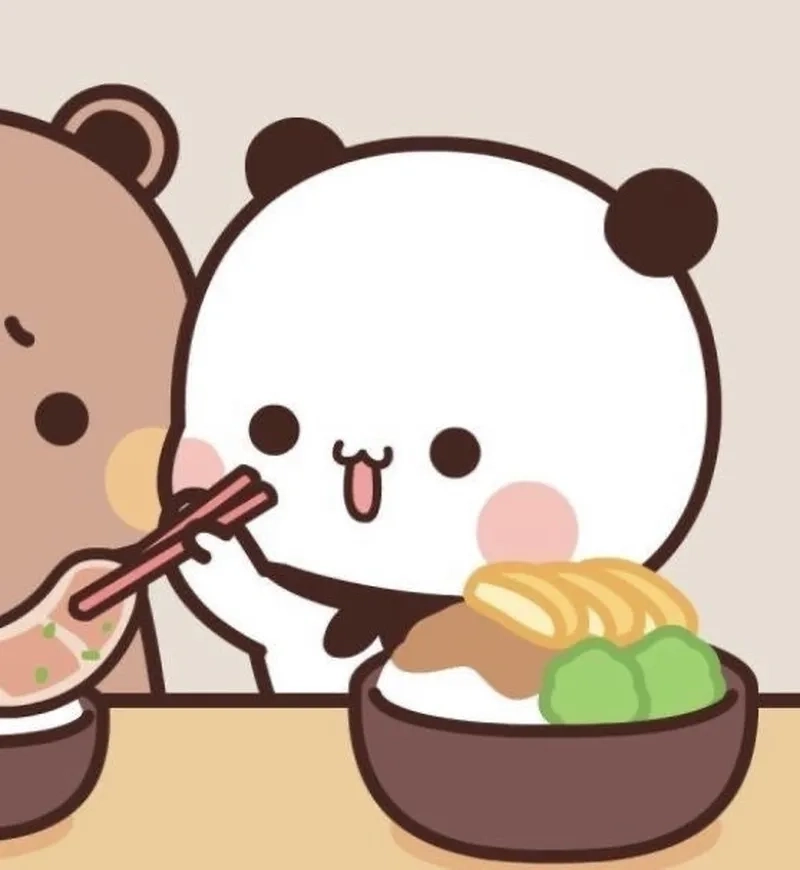 Avatar meme đôi siêu cute chắc chắn sẽ khiến bạn cười