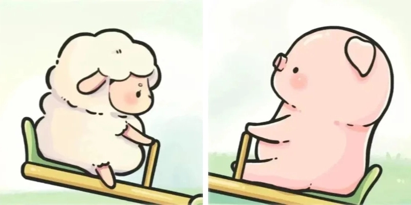 Ảnh cặp đôi chibi cute phong cách hoạt hình