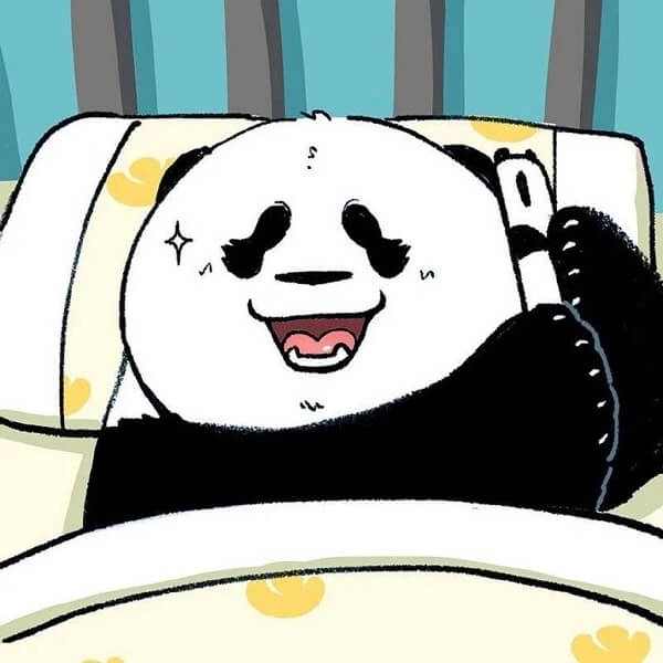 Avatar gấu trúc đốn tim người nhìn