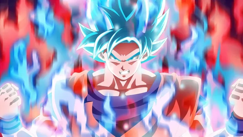 Ảnh anime Songoku sống động bắt mắt