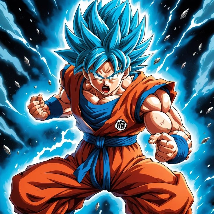 Hình ảnh Goku ngầu cá tính nổi bật