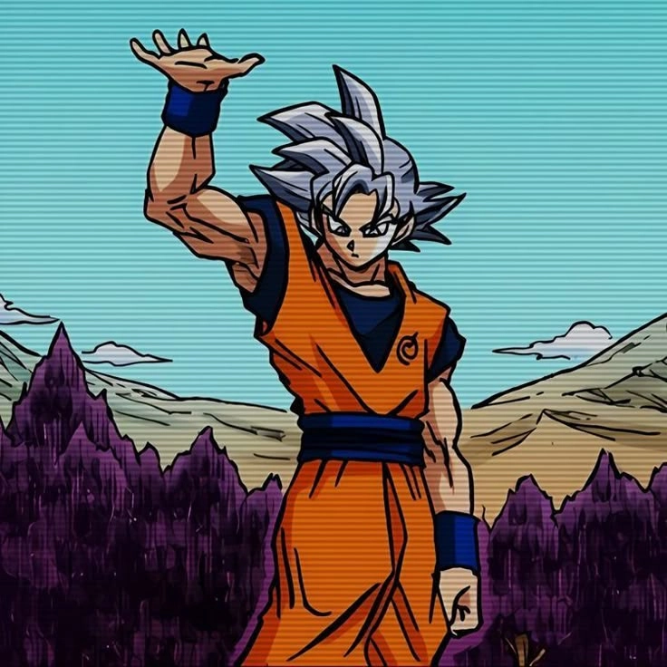 Hình ảnh của Goku đa dạng biểu cảm