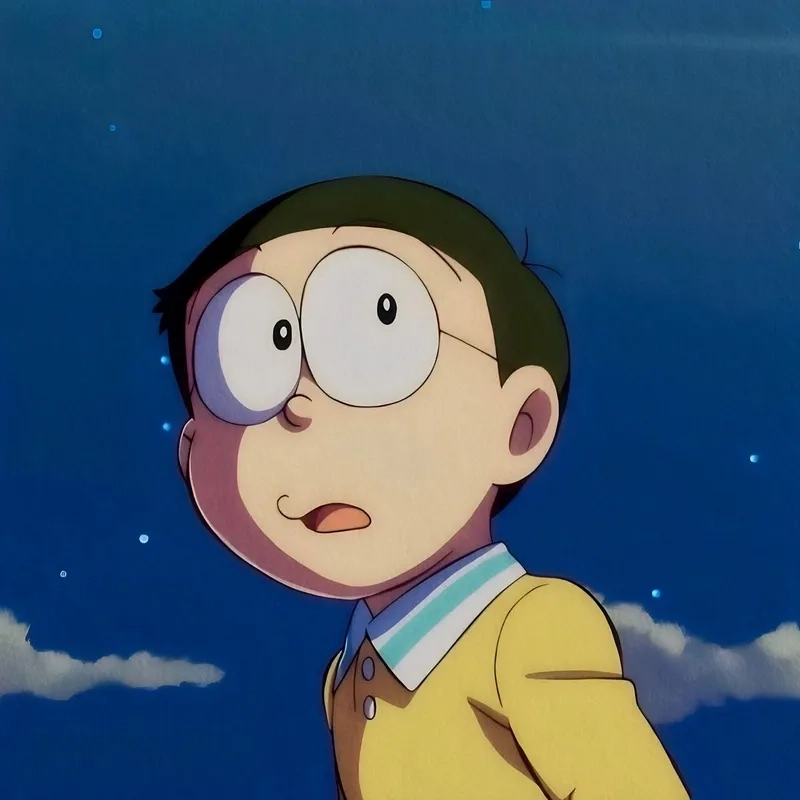 Hình ảnh Nobi Nobita anime sống động