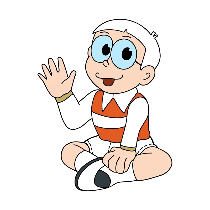 Hình ảnh Nobita anime siêu dễ thương