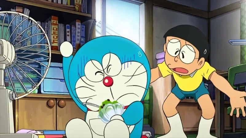 Hình ảnh Nobita dễ thương rạng rỡ xinh tươi