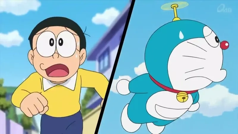 Nobita dễ thương tinh nghịch trẻ trung