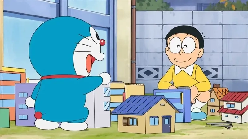 Ảnh của Nobita tinh tế và sắc nét