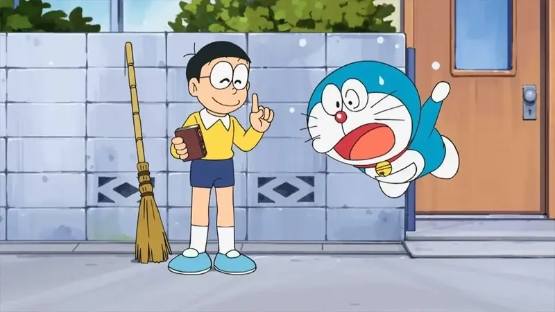 Hình Nobita dễ thương ngây thơ trong sáng