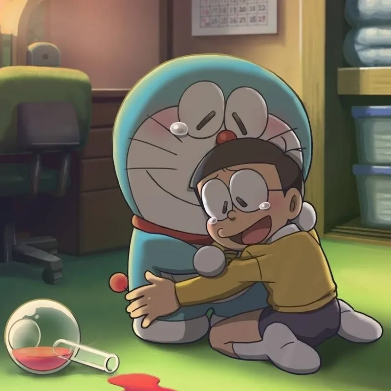 Ảnh của Nobita ngầu thu hút ánh nhìn