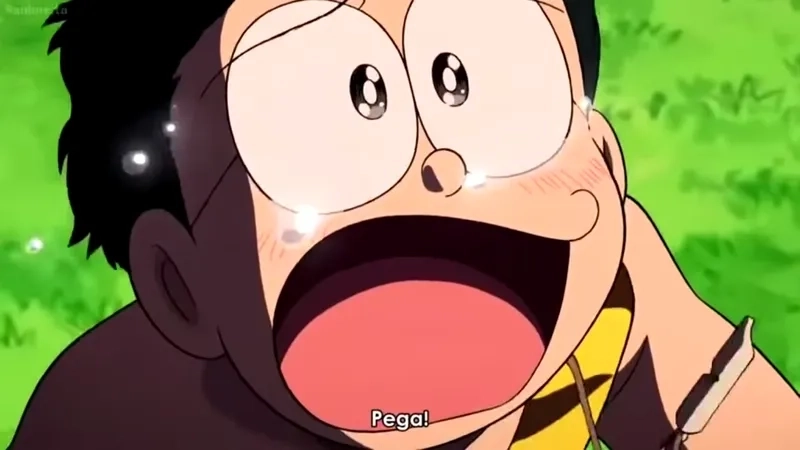 Ảnh Nobita ngầu phong cách mạnh mẽ