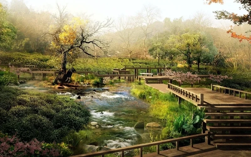 Hình ảnh tự nhiên đẹp tươi mát và thuần khiết