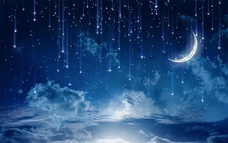 Avatar bầu trời đêm đẹp huyền ảo lãng mạn