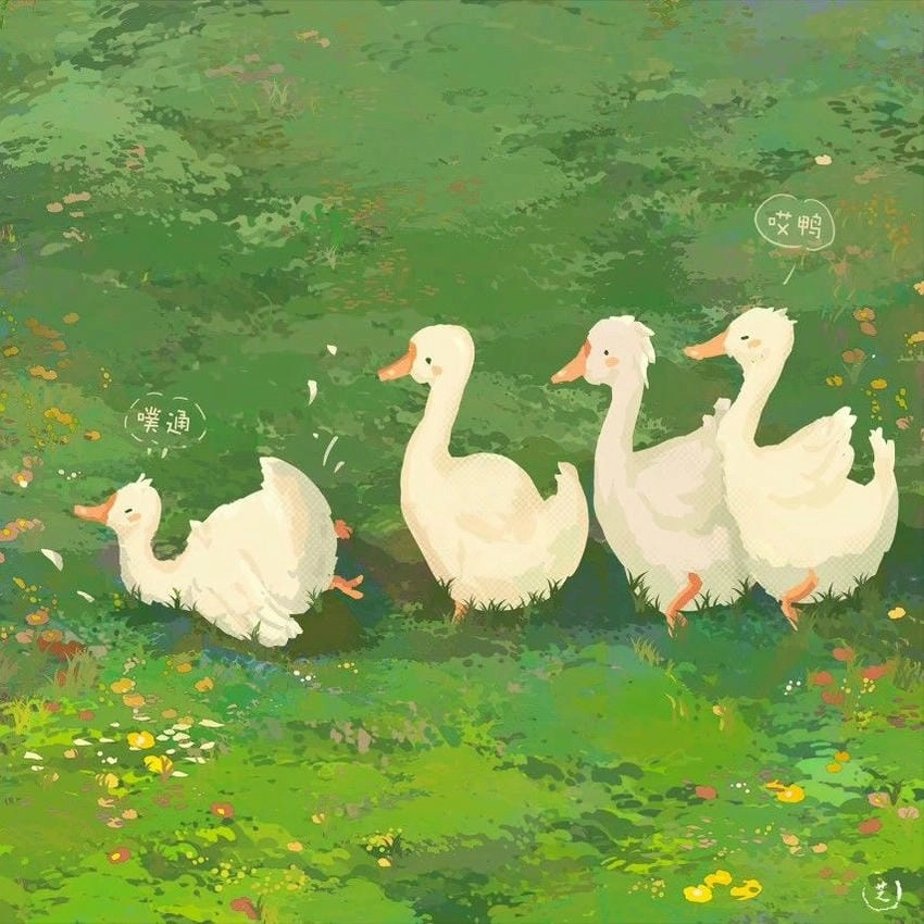 Ảnh màu xanh lá cute dễ thương nhẹ nhàng