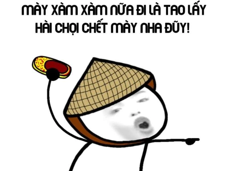 Hình ảnh chế meme đậm chất bá đạo