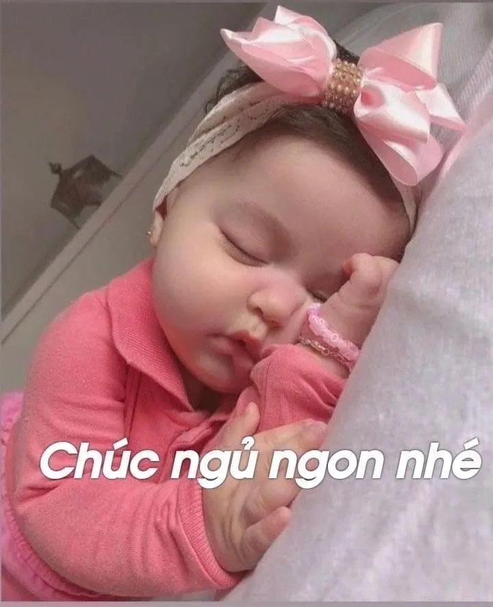 Chúc ngủ ngon meme ngọt ngào, mang lại cảm giác yên bình