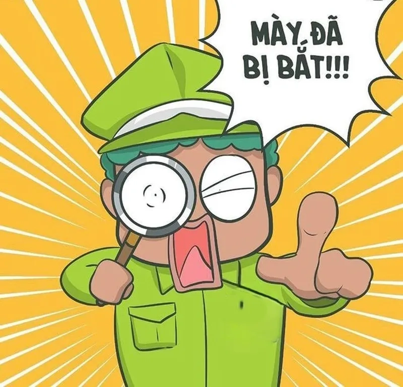 Meme công an Việt Nam, hài hước và nghiêm trang