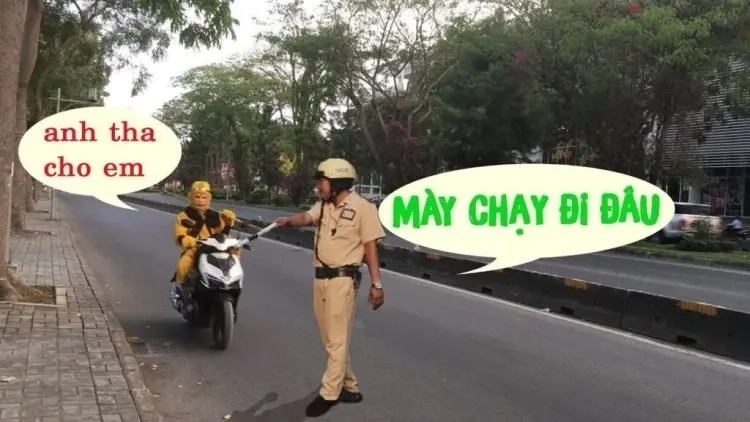 Meme bị công an bắt, pha xử lý hài hước đầy bất ngờ