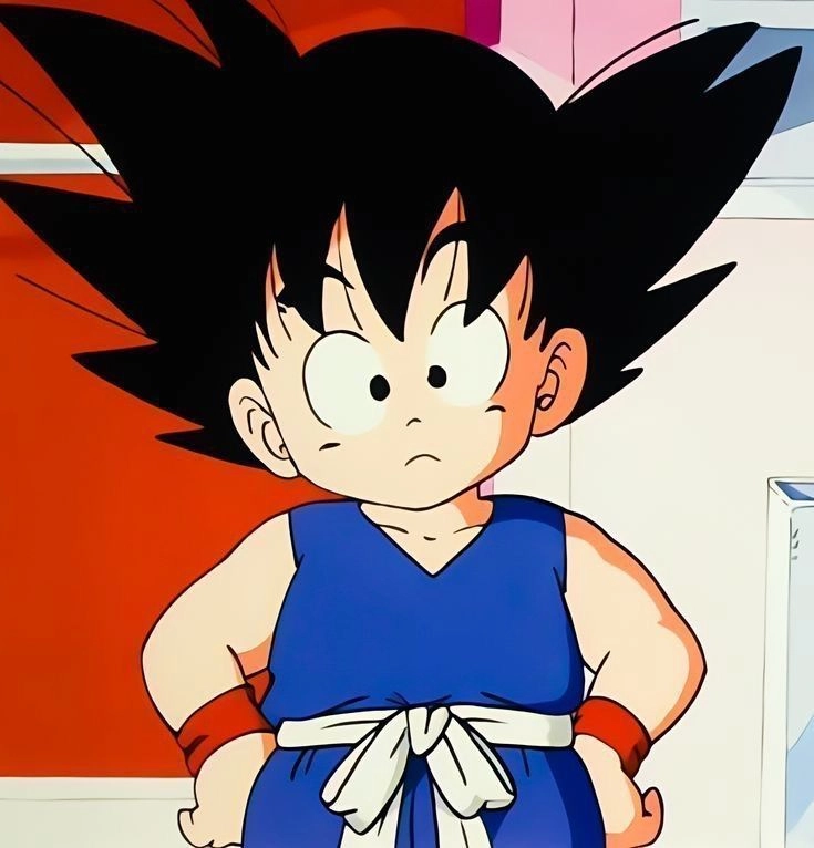 Hình ảnh Goku lúc nhỏ ngây thơ dễ mến