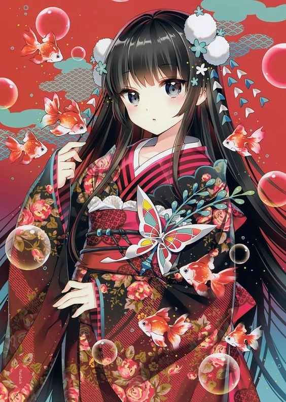 Anime nữ 4k rực rỡ đẹp đến ngỡ ngàng cho thiết bị