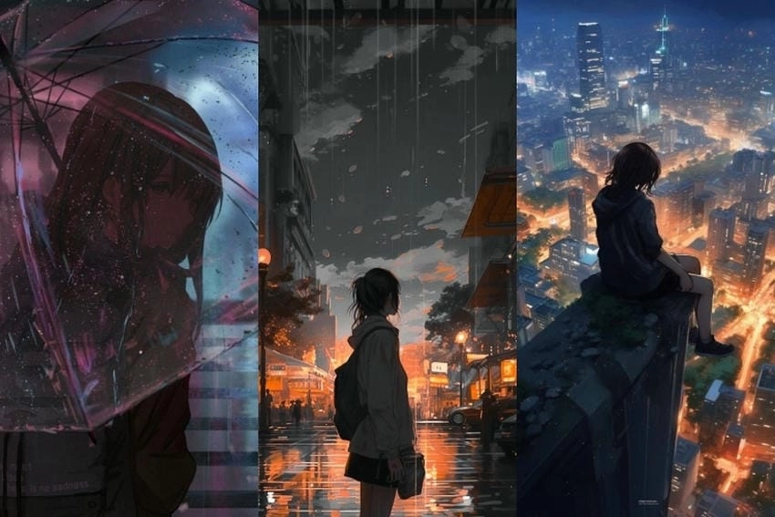Hình nền máy tính anime nữ ngầu cuốn hút khó cưỡng