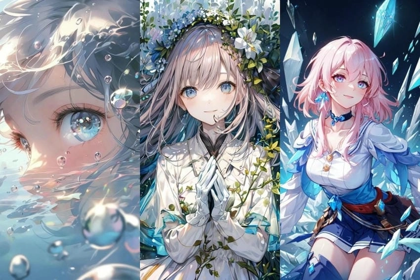 Cute hình nền đẹp anime nữ ngầu đậm chất cá tính