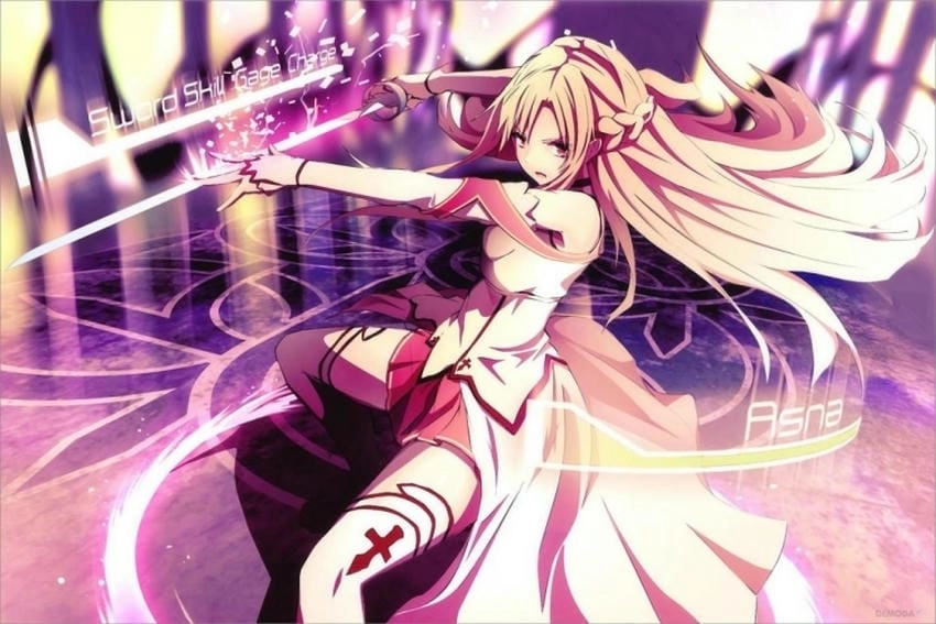 Hình nền anime ngầu nữ mạnh mẽ đầy khí chất riêng