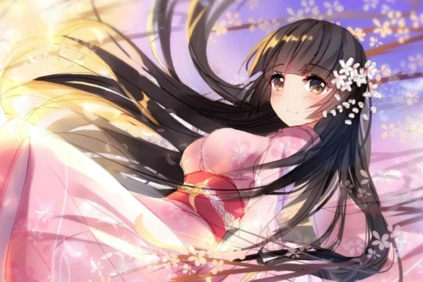 Hình nền cute anime nữ mang vẻ đáng yêu mê hồn