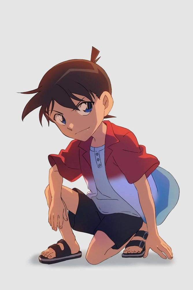 Hình nền cute Conan cho fan mê hoạt hình