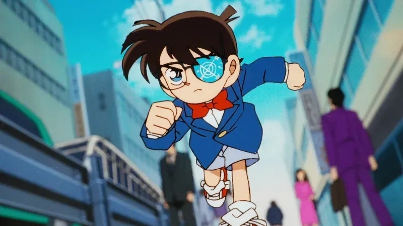 Ảnh Conan cute dễ thương mê hoặc