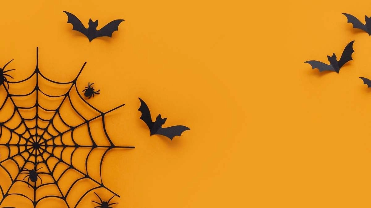 Hình nền Halloween rùng rợn sắc màu bí ẩn lôi cuốn