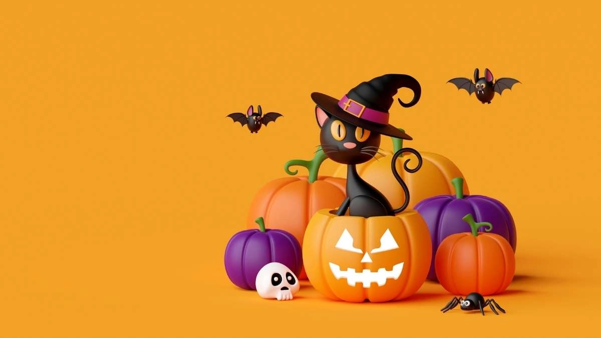 Hình nền Halloween cho máy tính cực kỳ ấn tượng