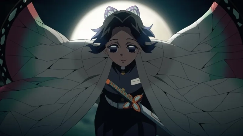 Hình Shinobu quyến rũ huyền ảo đậm chất anime