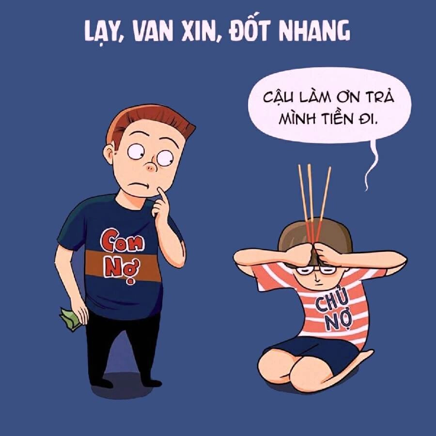 Meme quỳ sát đất vì quá bất lực