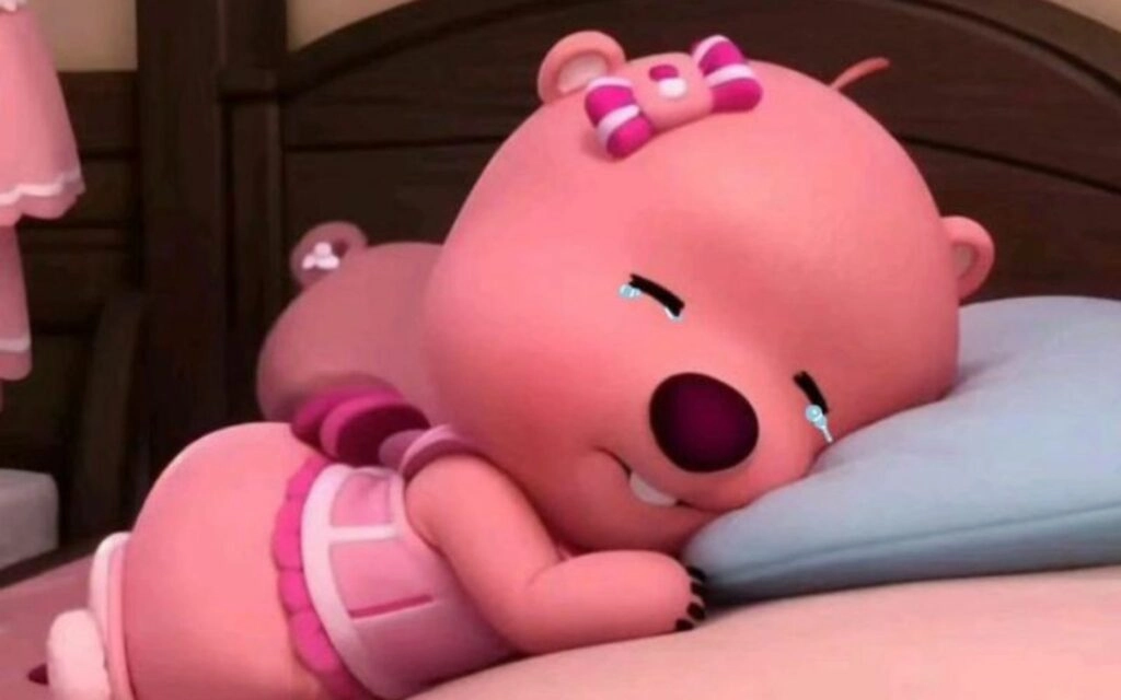 Meme nắm đầu loopy khi tức giận cũng siêu đáng yêu